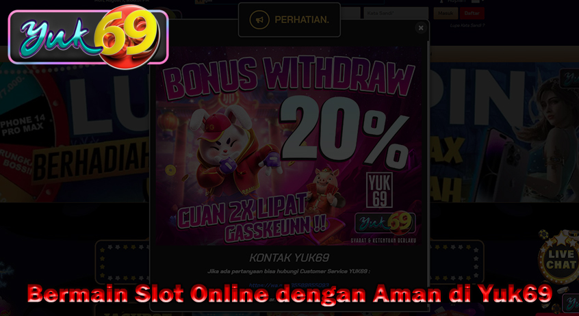 Bermain Slot Online dengan Aman di Yuk69