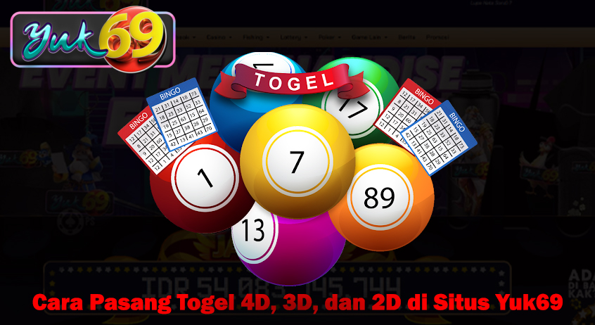 Cara Pasang Togel 4D, 3D, dan 2D di Situs Yuk69