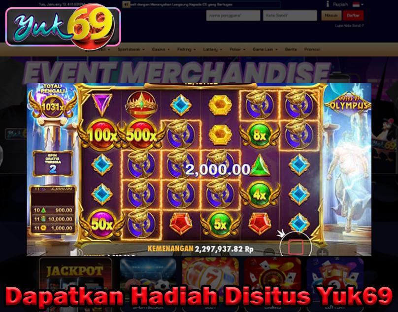 Dapatkan Hadiah Disitus Yuk69