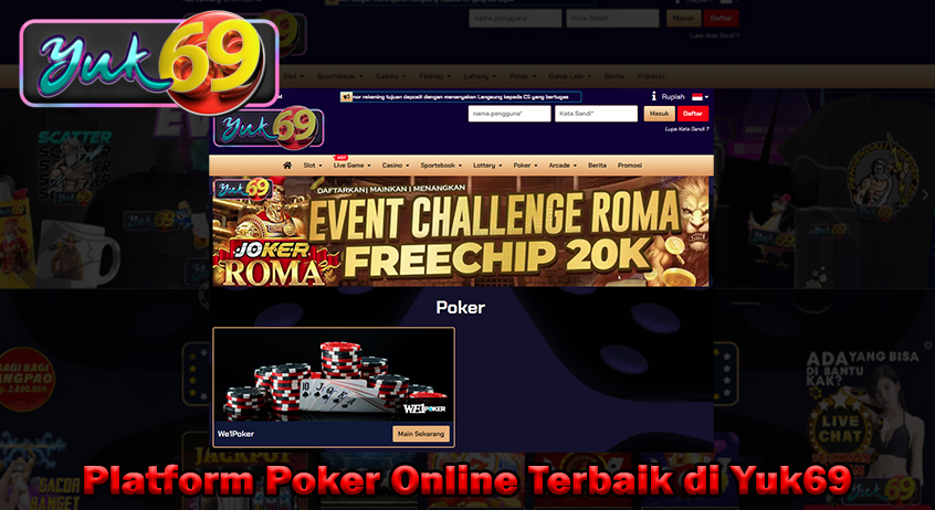 Platform Poker Online Terbaik di Yuk69