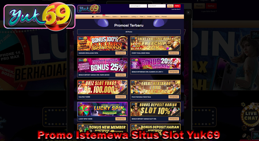 Promo Istemewa Situs Slot Yuk69