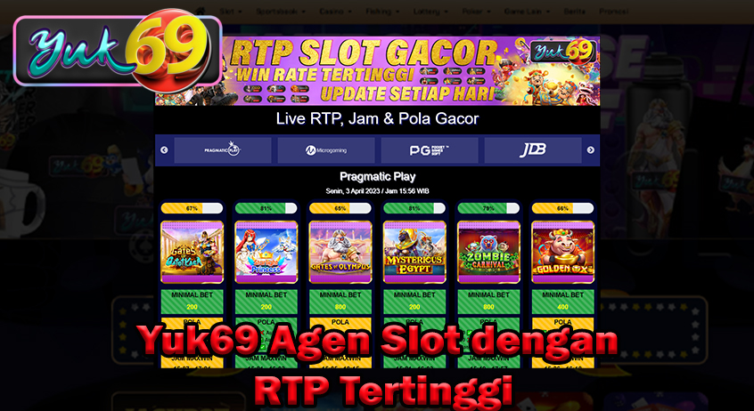 Yuk69 Agen Slot dengan RTP Tertinggi